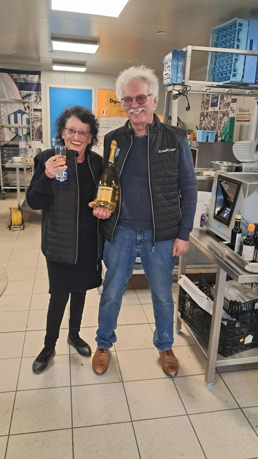 L'équipe Hullo Froid sur un chantier d'installation